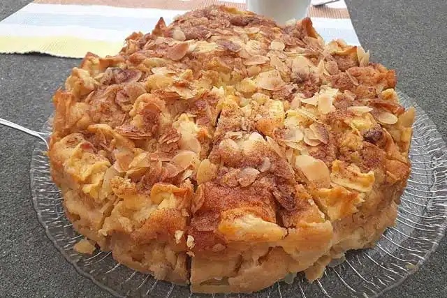 Recept na šťavnatý jablečný koláč