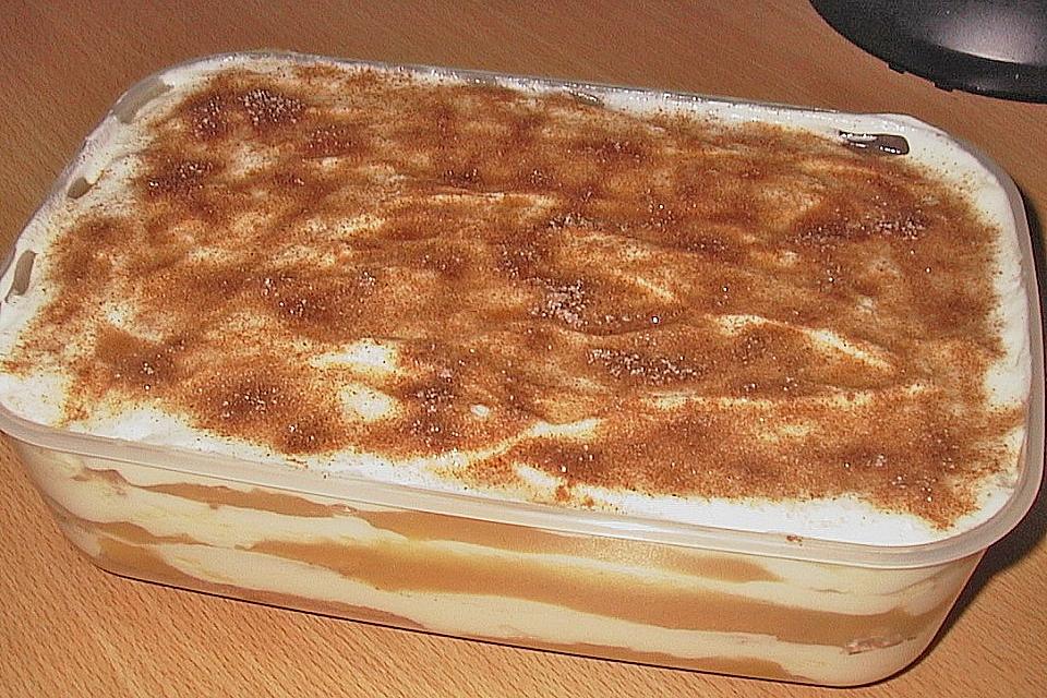 JABLEČNÝ SVAŘENÝ TIRAMISU (ODMAŠTĚNÝ JABLEČNÝ SEN)