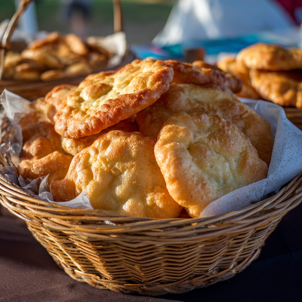 Indický smažený chléb