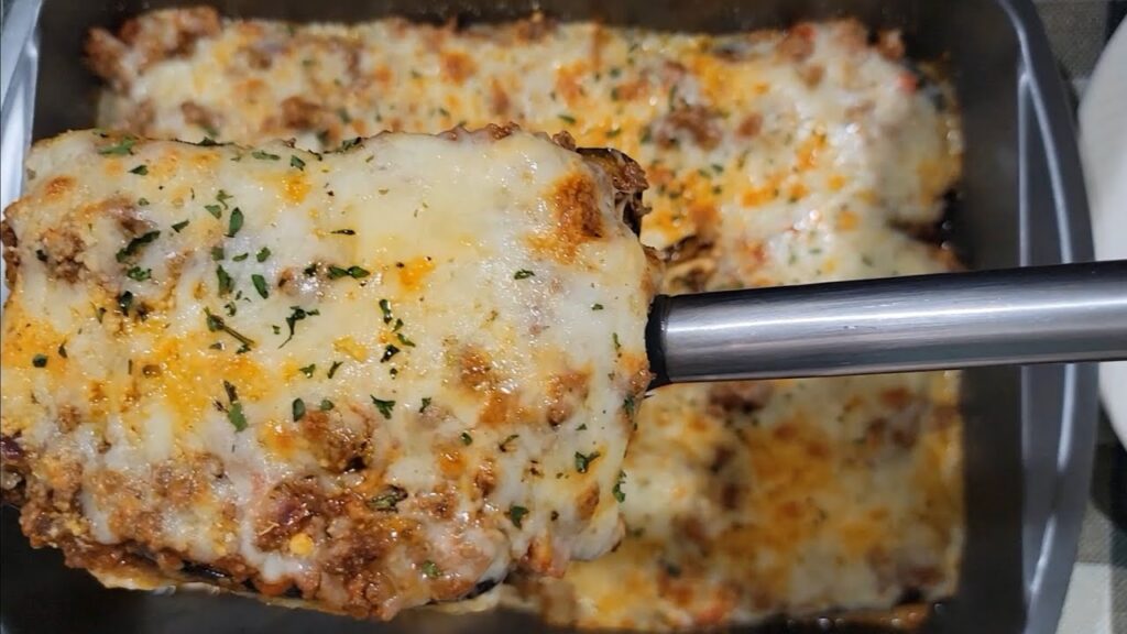I když je to dietní, zmizí to hned, všichni mi závidí tuto lilkovou lasagne | Jen 400 kcal!