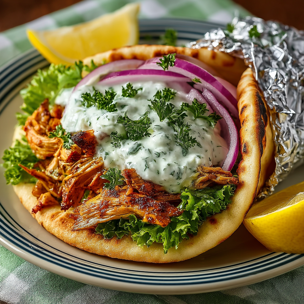 Kuřecí Shawarma v pomalém hrnci