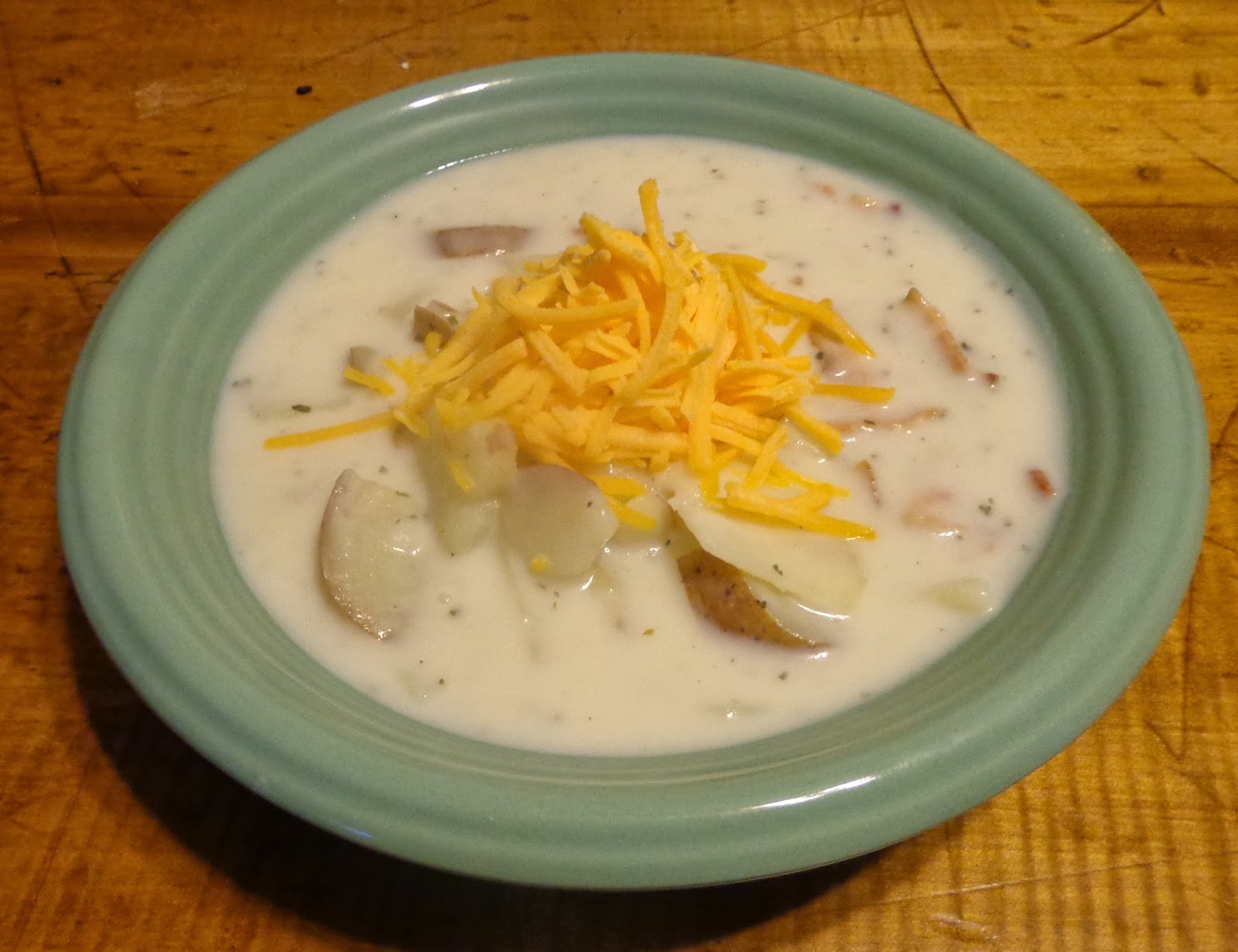 Nedělní polévka (pečená bramborová polévka)