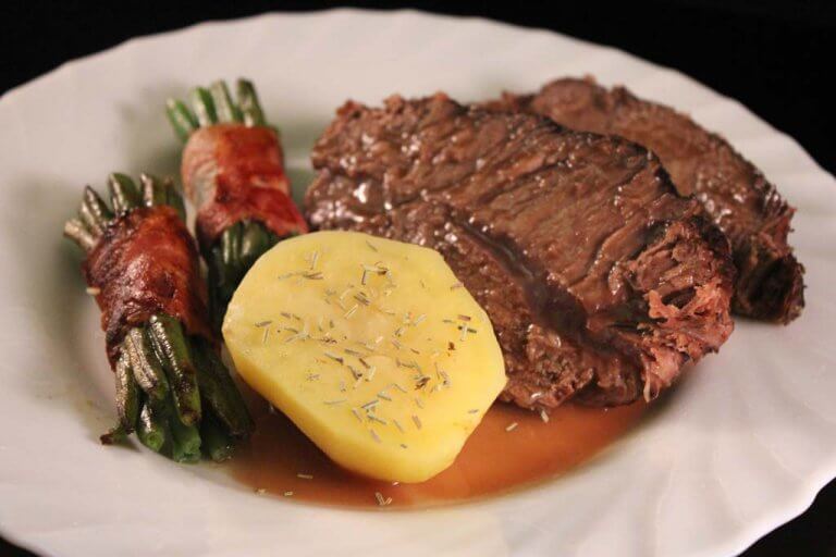 Hovězí pečeně vařená sous-vide