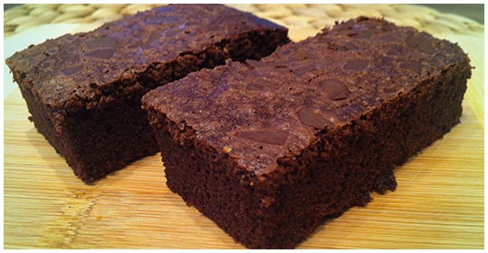 Nízkosacharidové čokoládové brownies