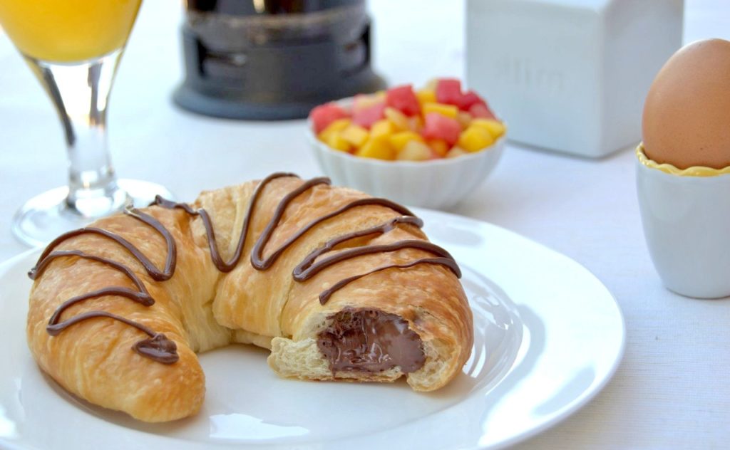 Nutella-Kroasanes