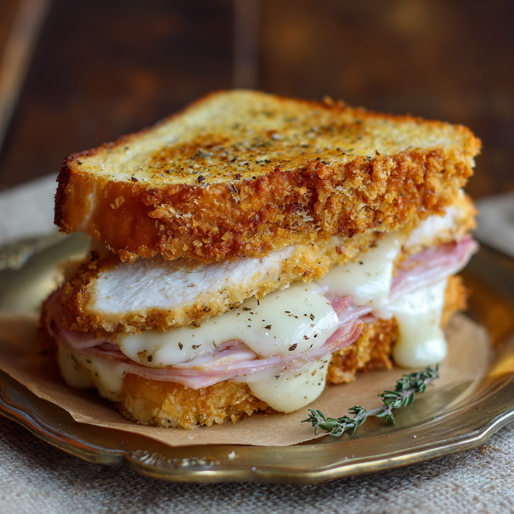 Sendvič kuřecí Cordon Bleu