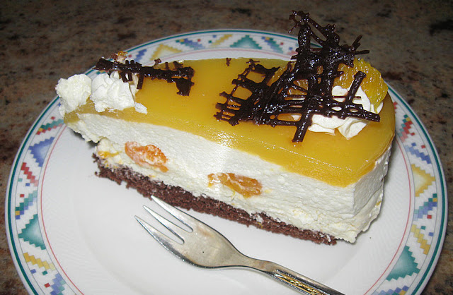 Čokoládové pomerančové muffiny