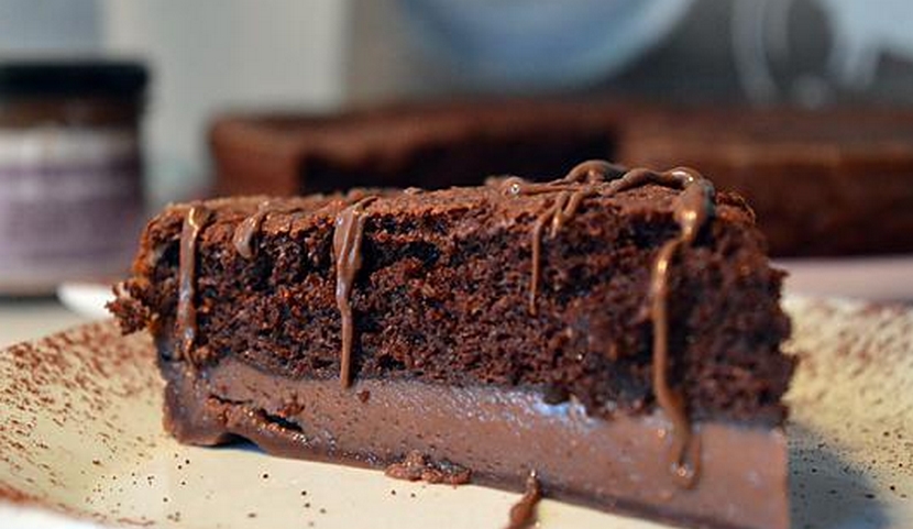 Magický čokoládový dort s Thermomixem