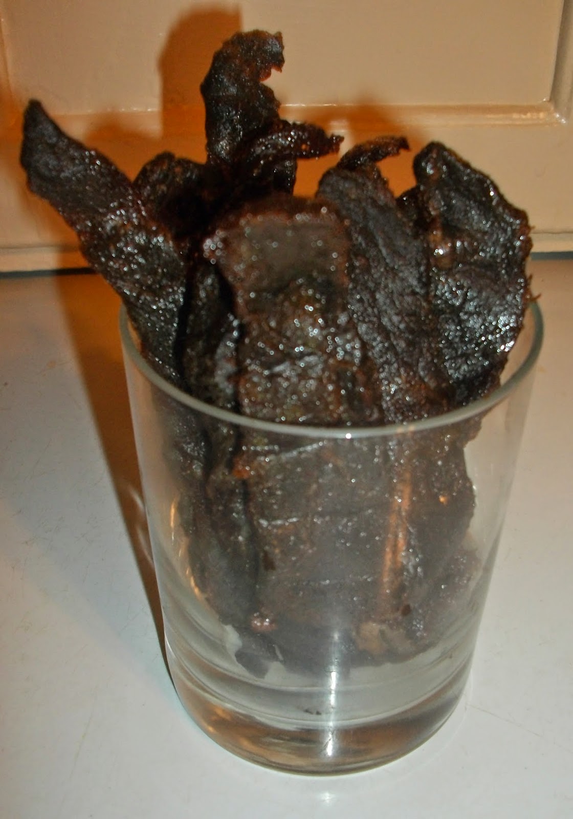 Teriyaki hovězí sušené maso & asijské hovězí rolky