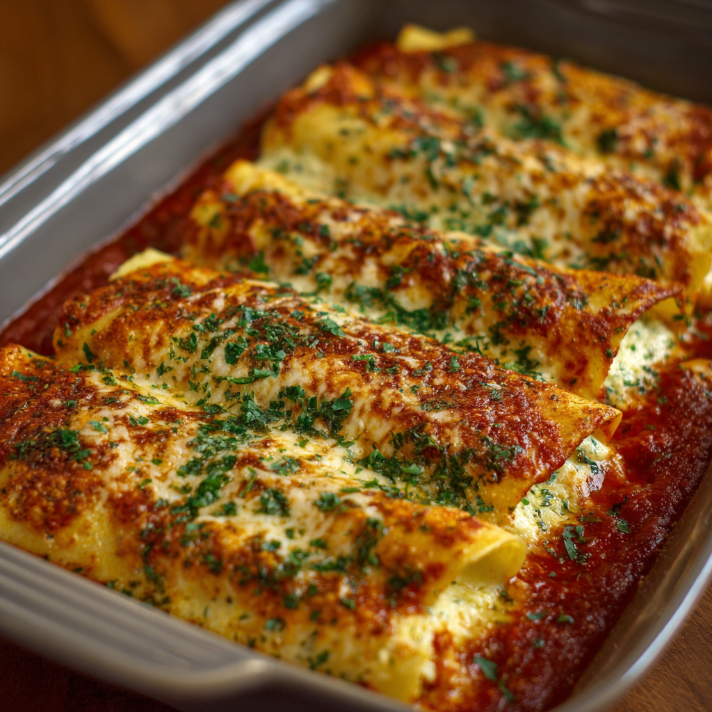 Manicotti-nalezení