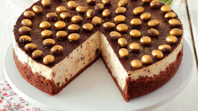 Sýrový čokoládový koláč