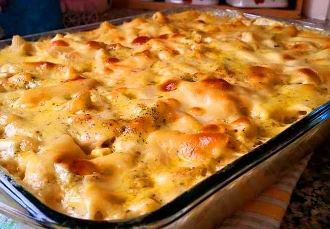 Těstovinový nákyp s tuňákem