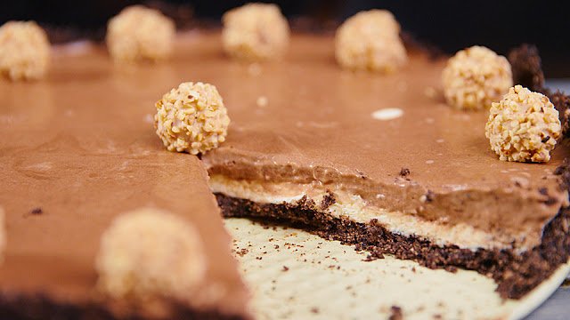 Nepečený Nutella Oreo cheesecake