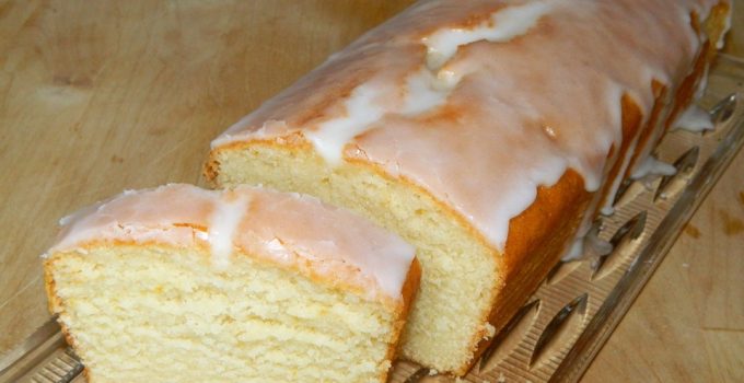 Šťavnatý citronový dort