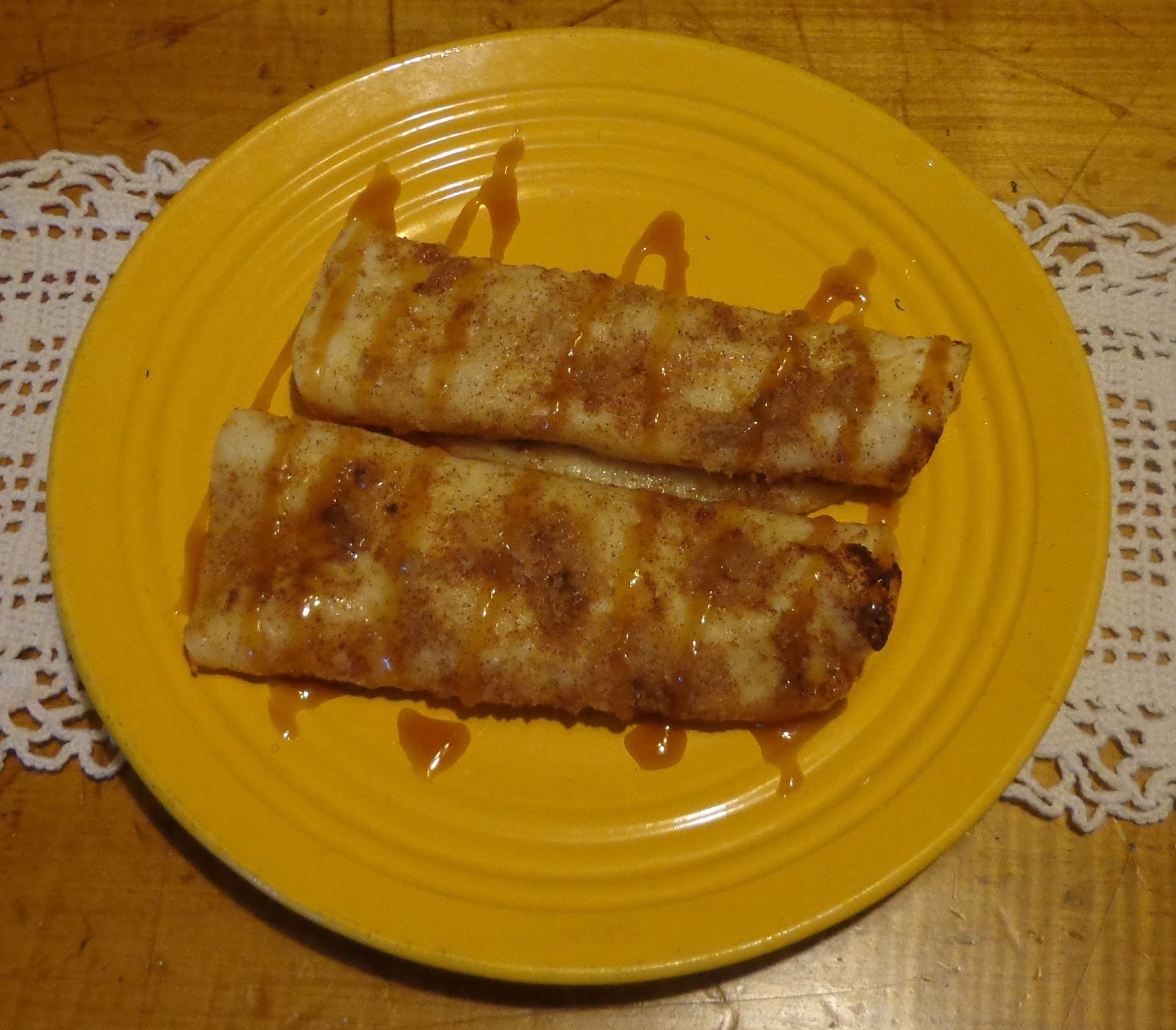 Ovocné enchilady (jablečná verze)