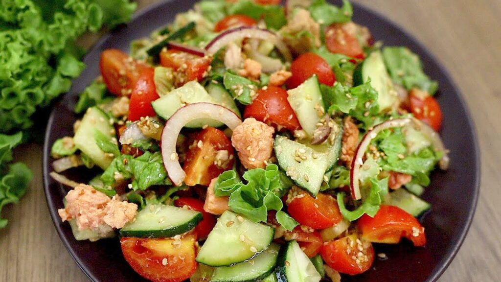 Tento salát mi pomohl rychle zhubnout několik kilogramů, je lehký a zdravý | Pouze 480 kcal!