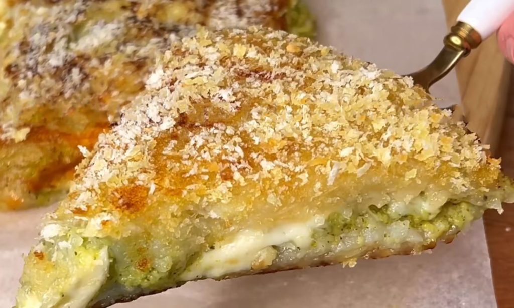 Musel jsem ihned připravit další, sotva jsem ji položil na stůl, byla hotová: 280 kalorií na plátek!