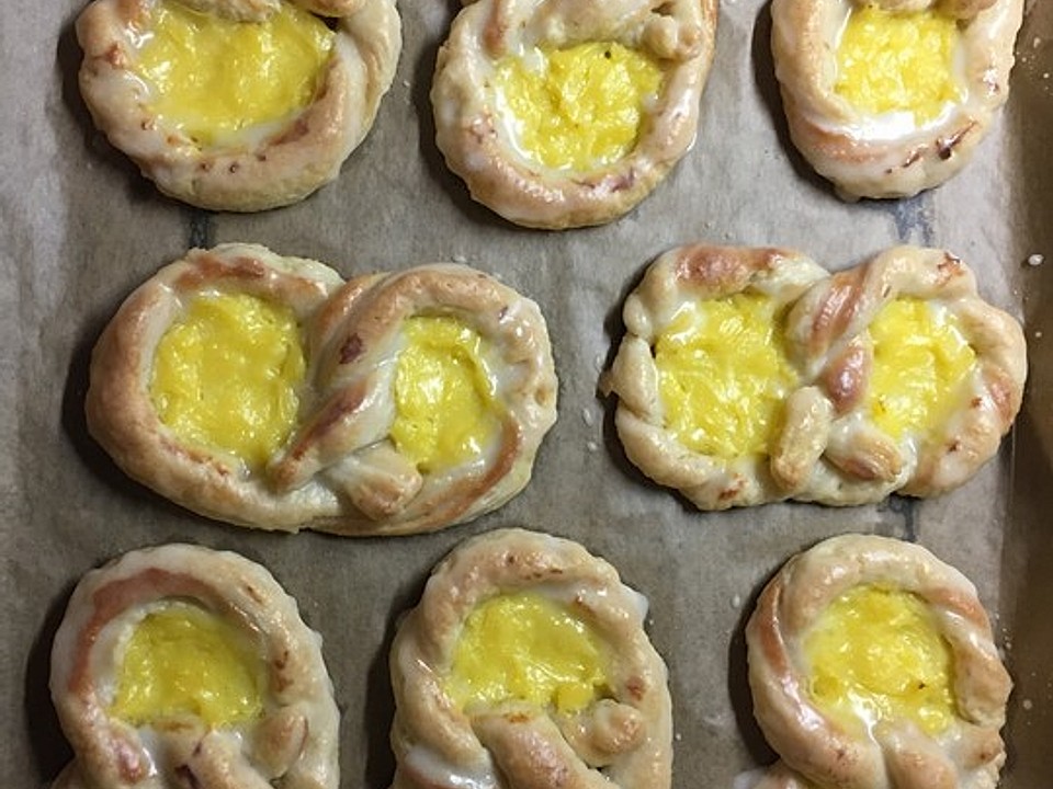 Pudinkové šneky – jako od pekaře