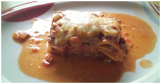 Chutná vaječná lasagne bez těstovin