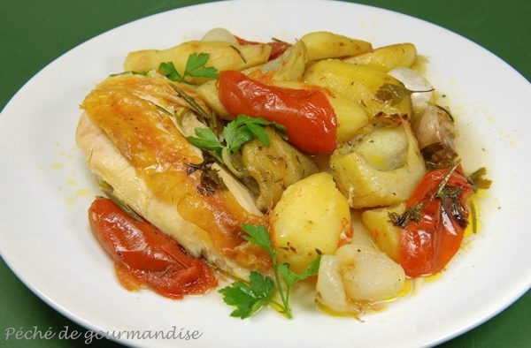 Kuře (nebo slepička) v Baeckeoffe podle Antoina Westermanna