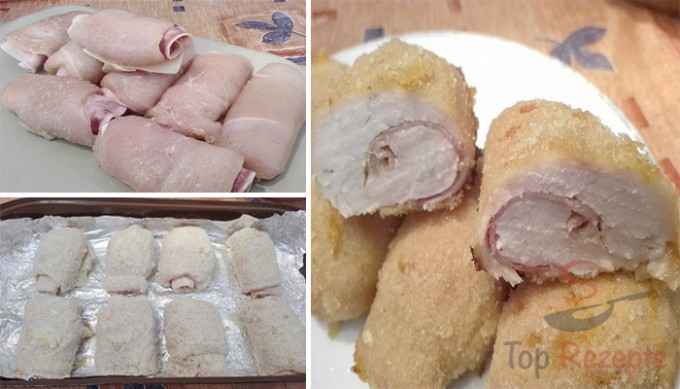 Cordon bleu z trouby