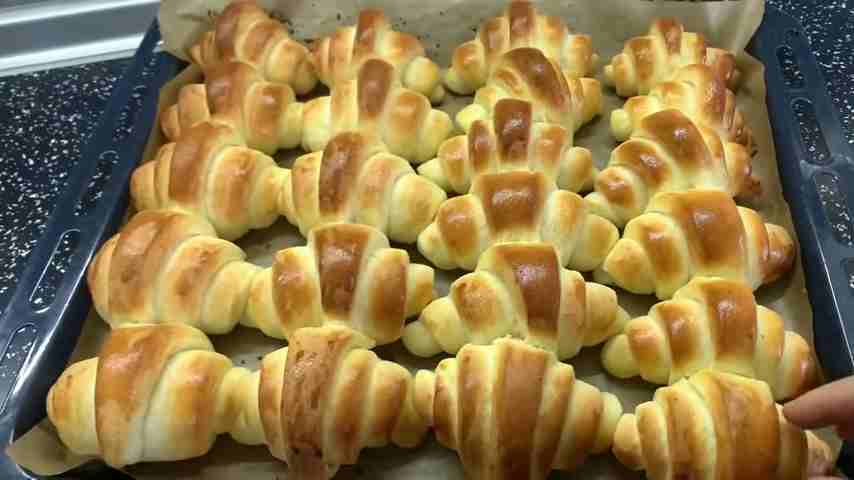 Pudinkové rohlíčky