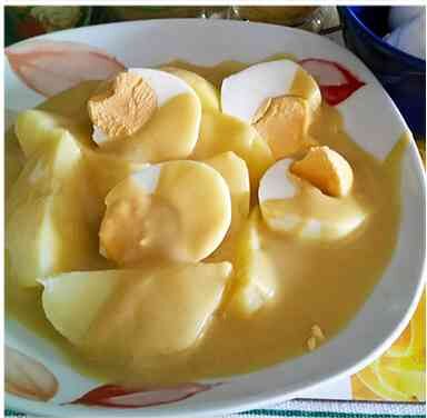 Vejce v hořčicové omáčce