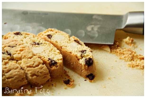 Cantuccini mit Schokolade