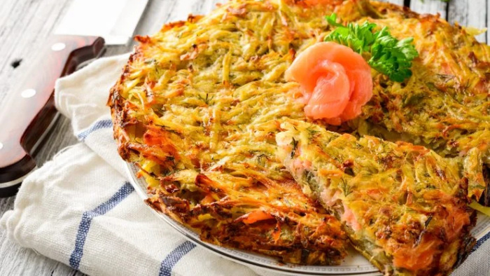Pečené brambory plněné scamorzou: sytá pochoutka!