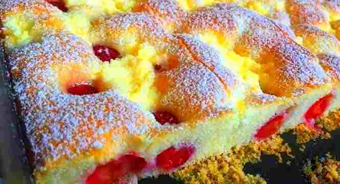 Quark Kirschkuchen