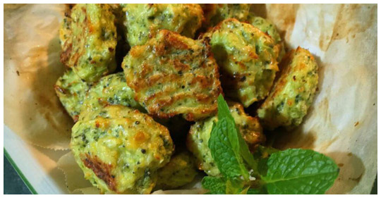 Chutné a zdravé brokolicové kuličky