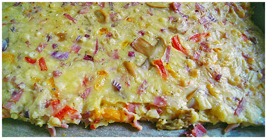 Low Carb šťavnatá pizza na hubnutí