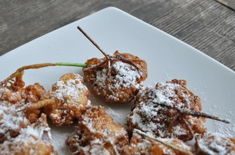 Pečené fialky bezu