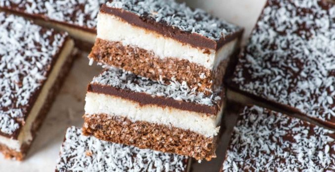 Čokoládové řezy bez pečení