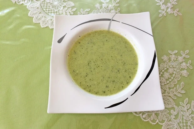 Krémová polévka z cukety