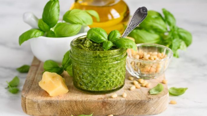 Basilikumpesto: recept na dokonalost