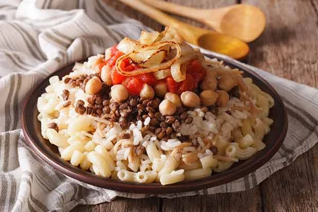 Egyptské koshari