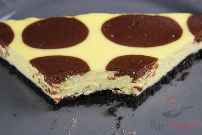 Sýrový dort s puntíky (Polka Dot Cheesecake)