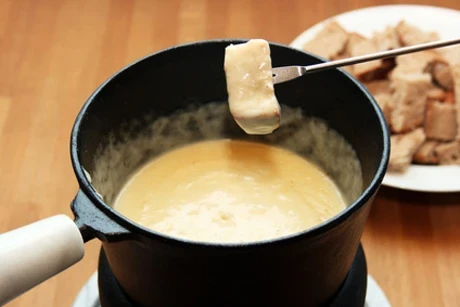 Štýrské sýrové fondue
