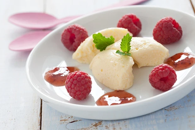 Bílé čokoládové mousse
