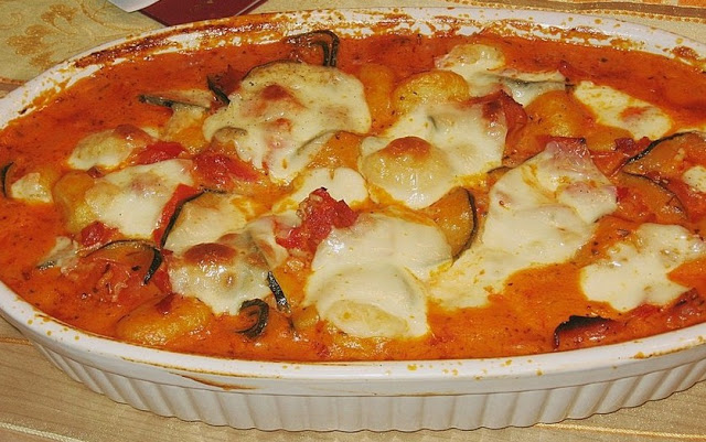 Gnocchi s mákem – zapékané jídlo