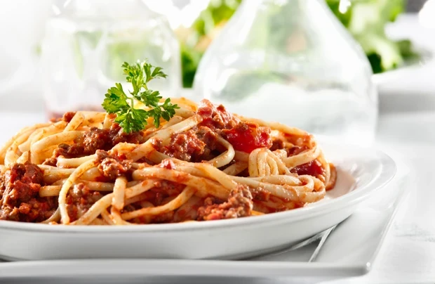 Italské špagety Bolognese