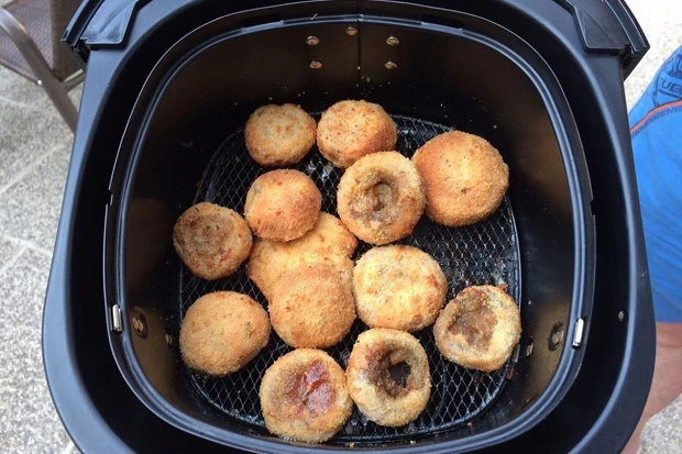 Pečené houby z horkovzdušné fritézy