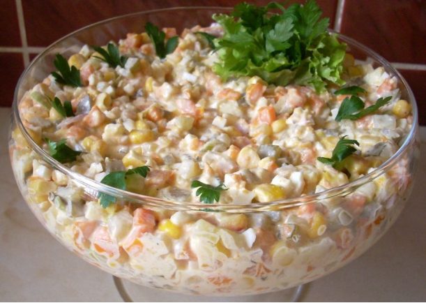 Zeleninový bramborový salát