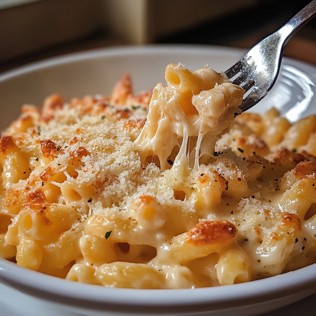 Kuřecí parmazán s mac and cheese z jednoho hrnce