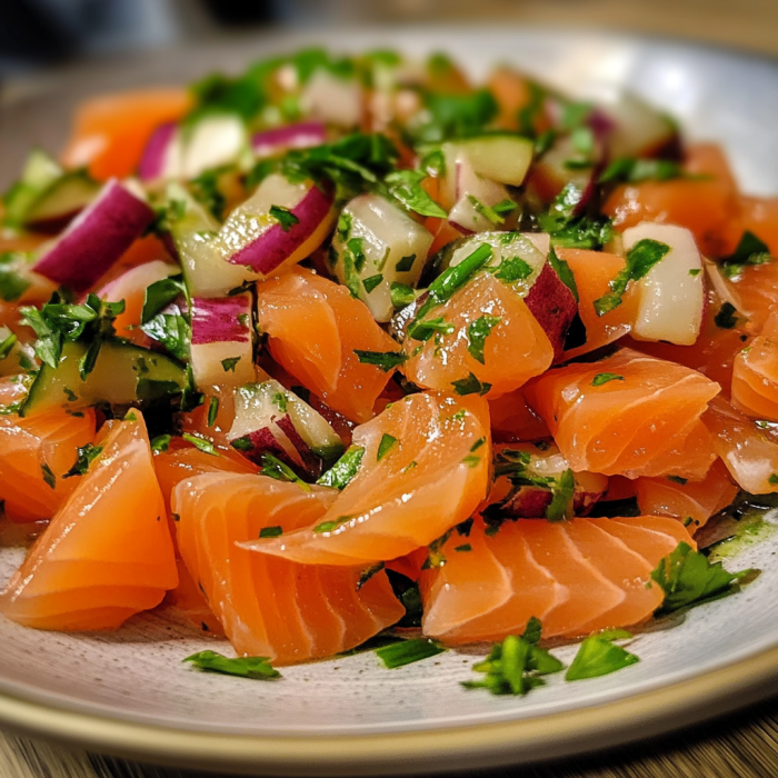 Středomořský tuňákový salát za 10 minut