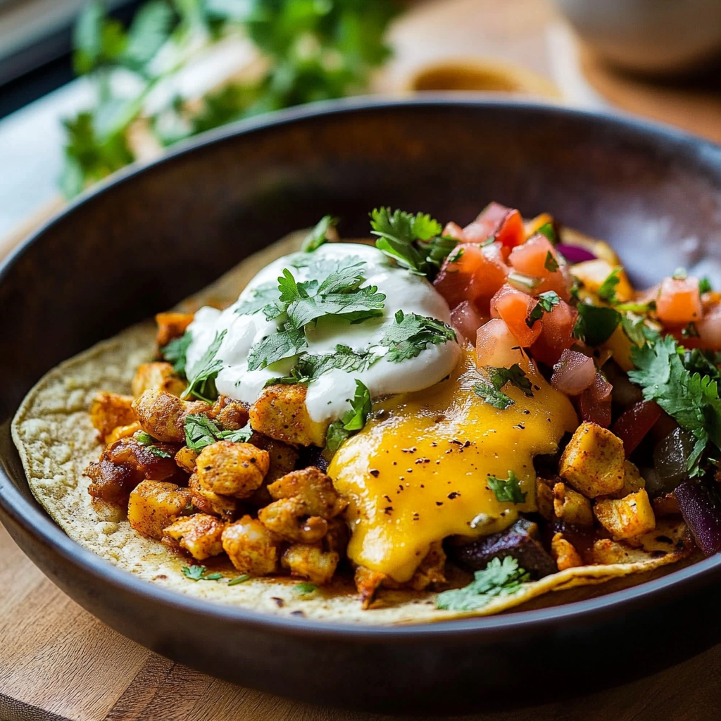 Mexické snídaňové mísy