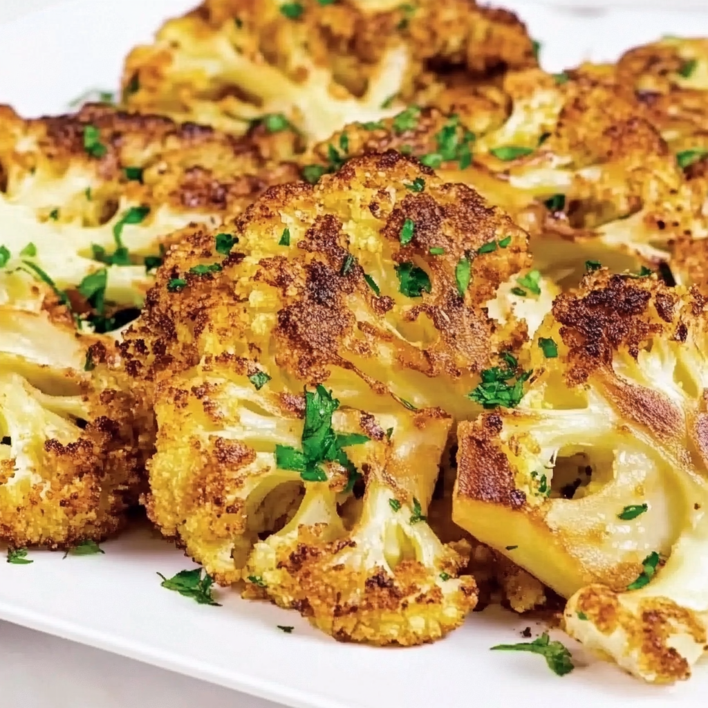 Křupavý květákový snack z trouby