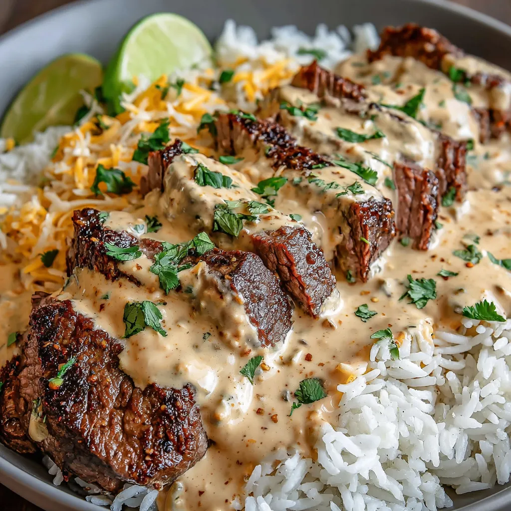 Steak Queso Rýže