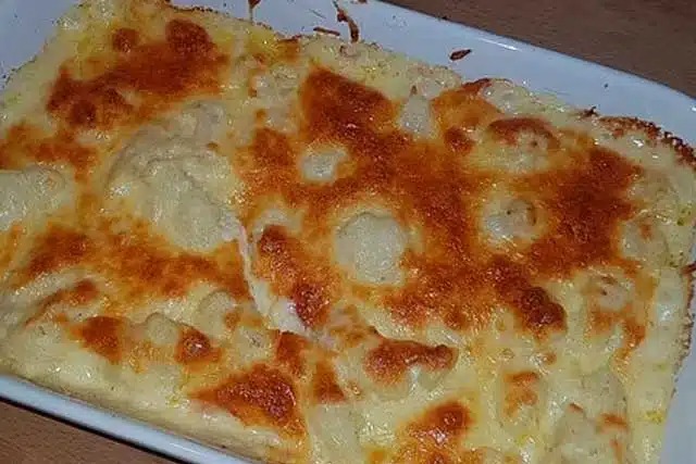 Jednoduchý květákový nákyp